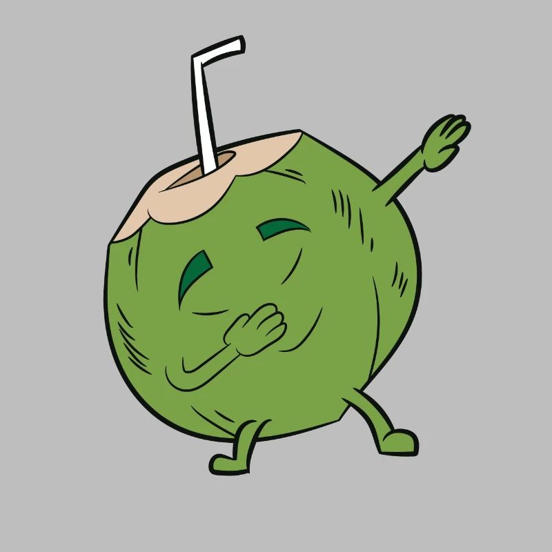 Noix de coco - DAB, dabbing, danser