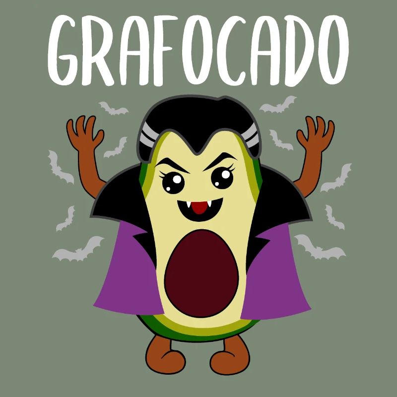 Avocado Vampire Funny Vegetable Fruit Gift