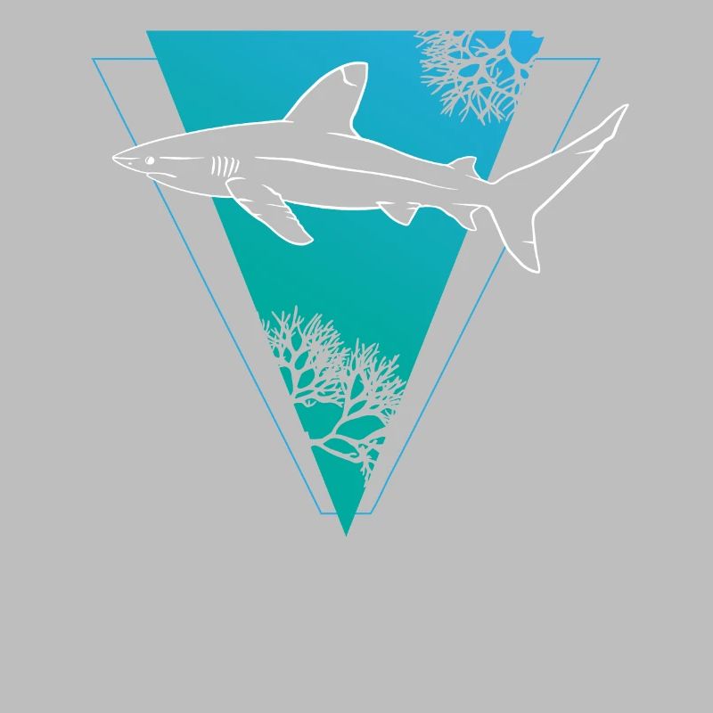 Coral Shark Triangular Frame