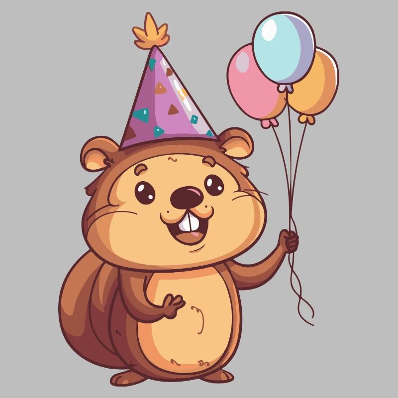 Beaver Birthday Comic