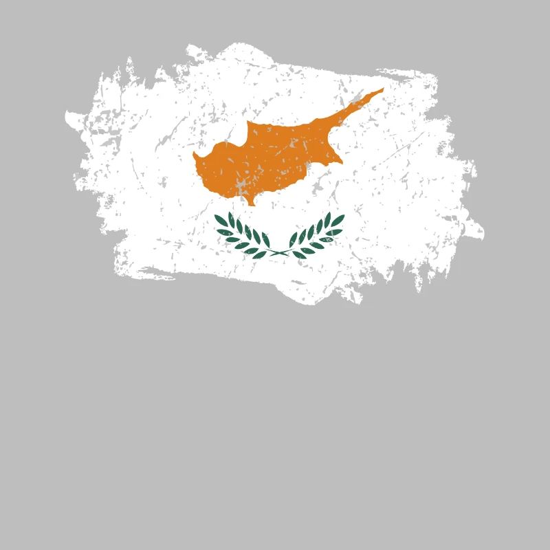 Drapeau de Chypre Grunge Drapeau de Chypre