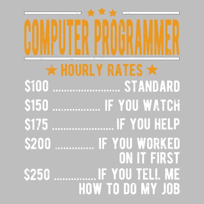 Programmeur informatique salaire horaire