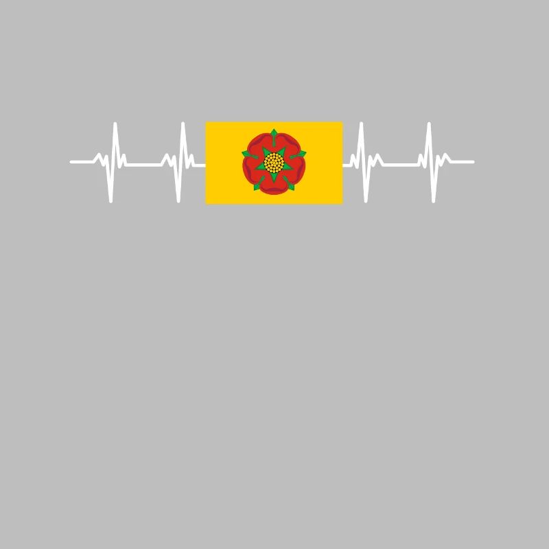 Drapeau du Lancashire du Royaume-Uni