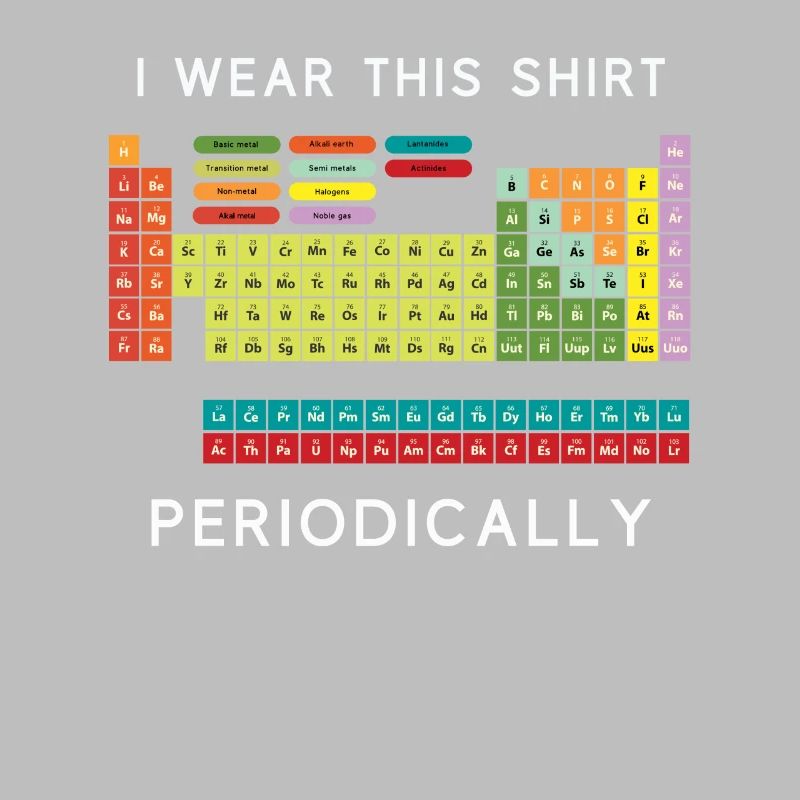Chemist element studying chemistry joke fun gift