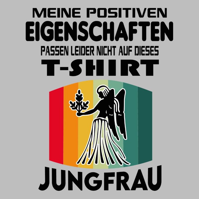 Geburtstag Sternzeichen Retro Jungfrau