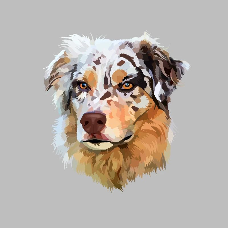 Australian Shepherd Aussie Red merle Hunderasse