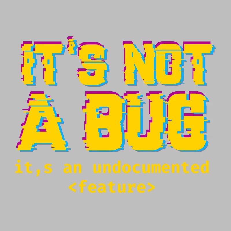 It's not a bug it's an undocumented feature