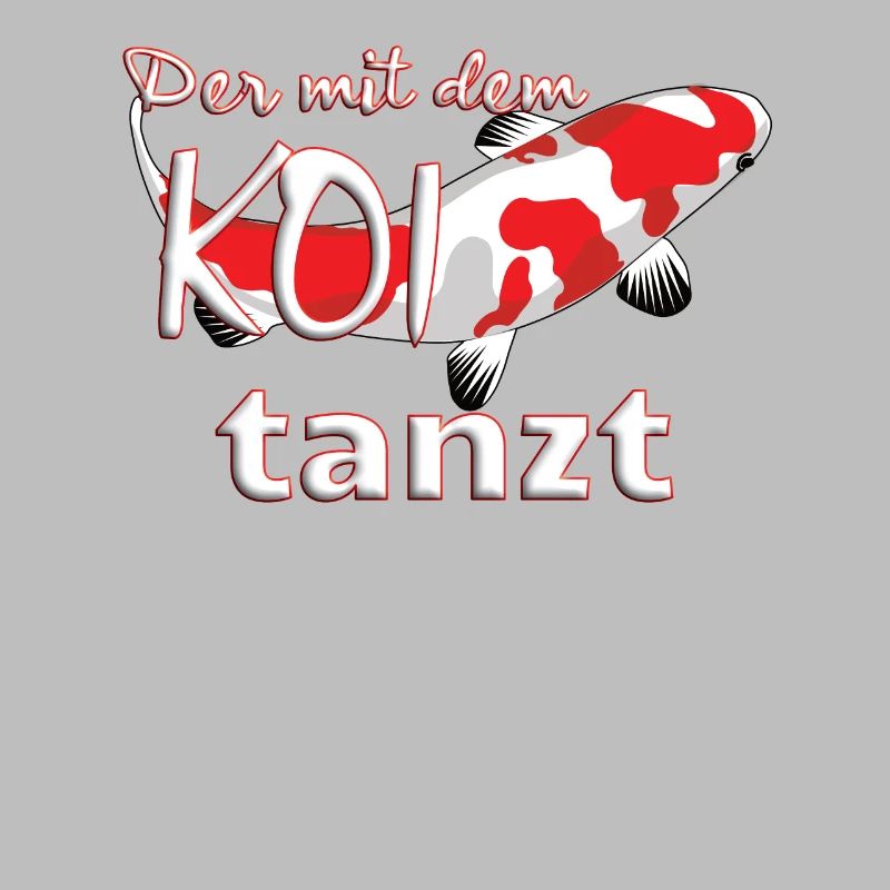 Tanzen Koi Karpfen Design Geschenk