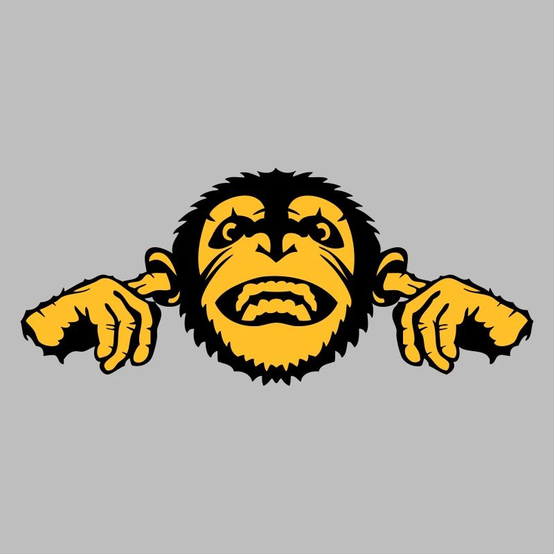 singe monkey chimpanze oreille doigt
