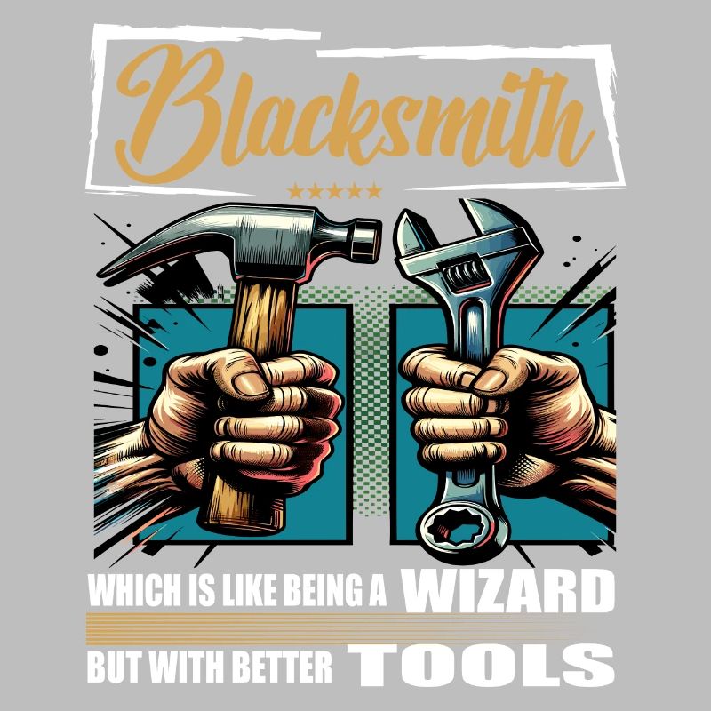 Blacksmith Profession Saying Worker