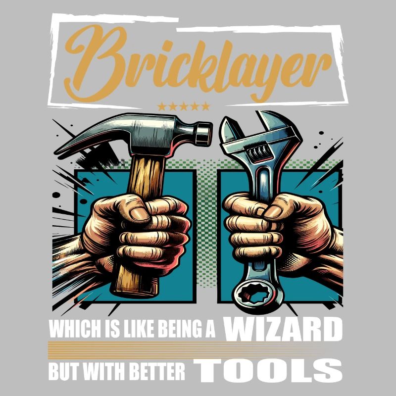 Bricklayer Profession Saying Worker