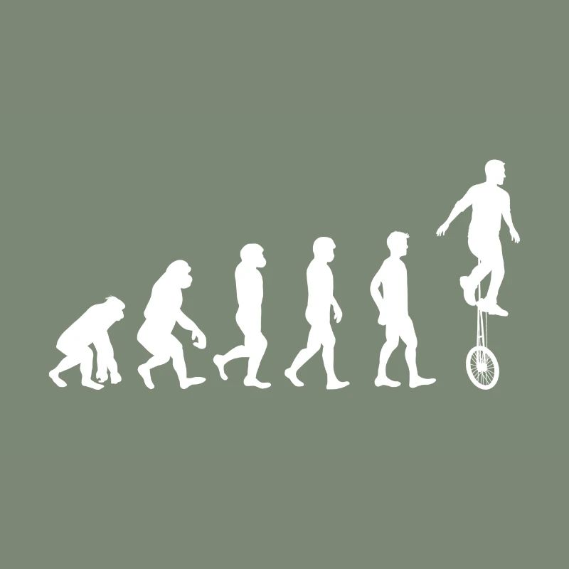 Evolution Einrad Geschenk Unicycle Einradfahrer