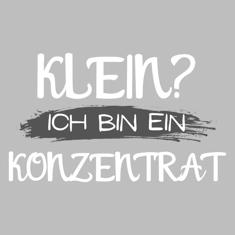 nicht klein bin konzentrat geschenk idee spruch