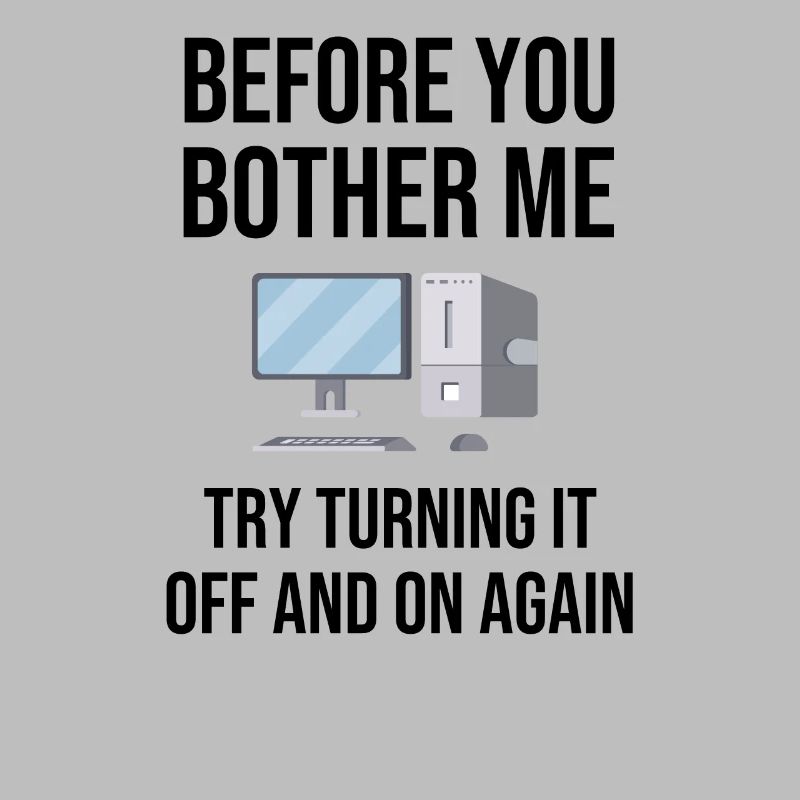 Gift IT support IT help desk funny saying