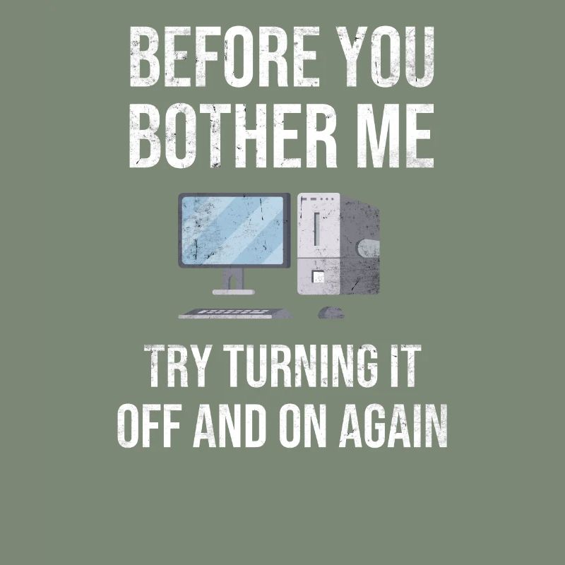 Gift IT support IT help desk funny saying