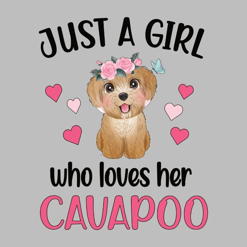 Cavapoo fille Cavoodle Dame de chien Cavapoo Mignon