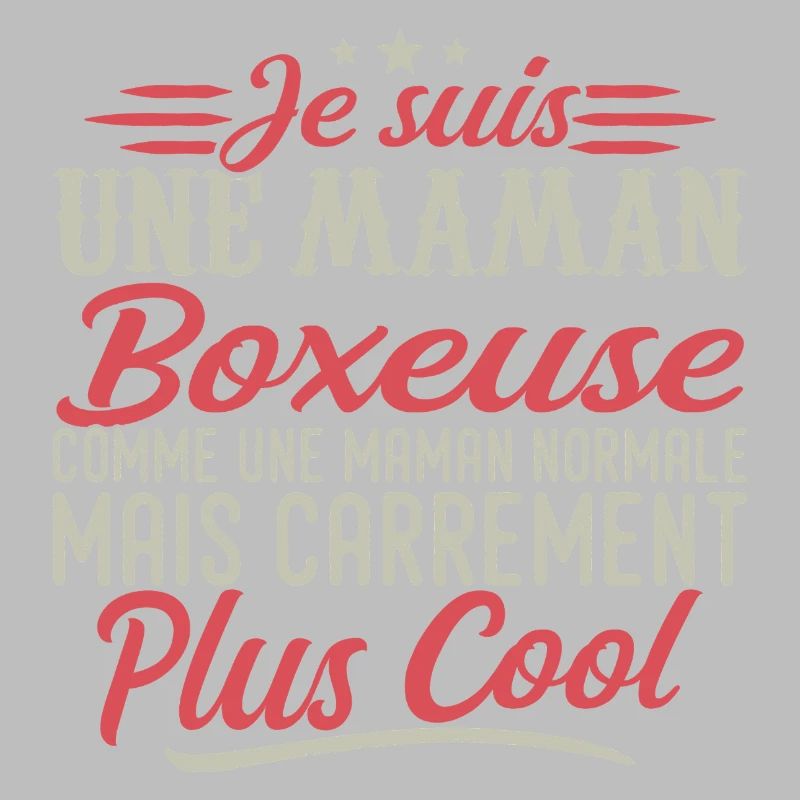 Ich bin eine Boxer-Mama, ausgesprochen cool