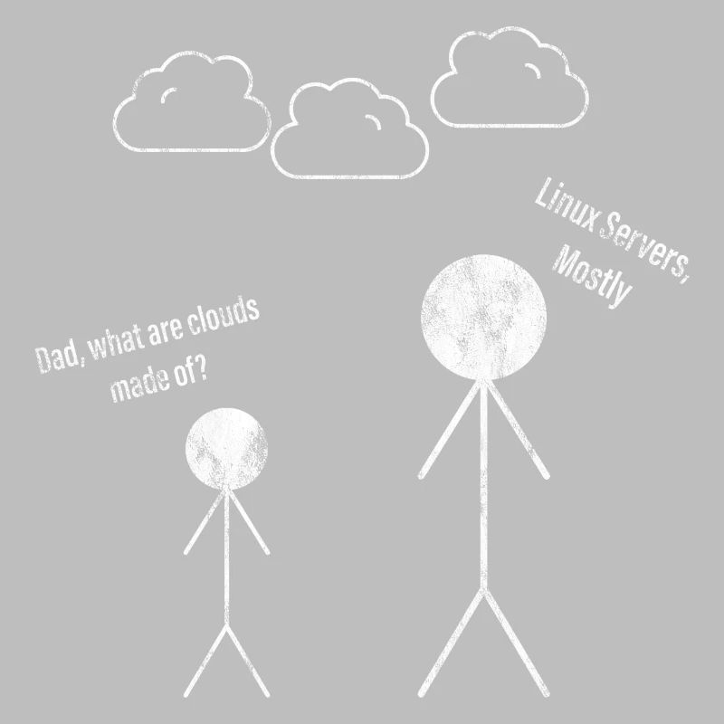 Dad What Are Clouds Made Of Linux Servers Mostly 2