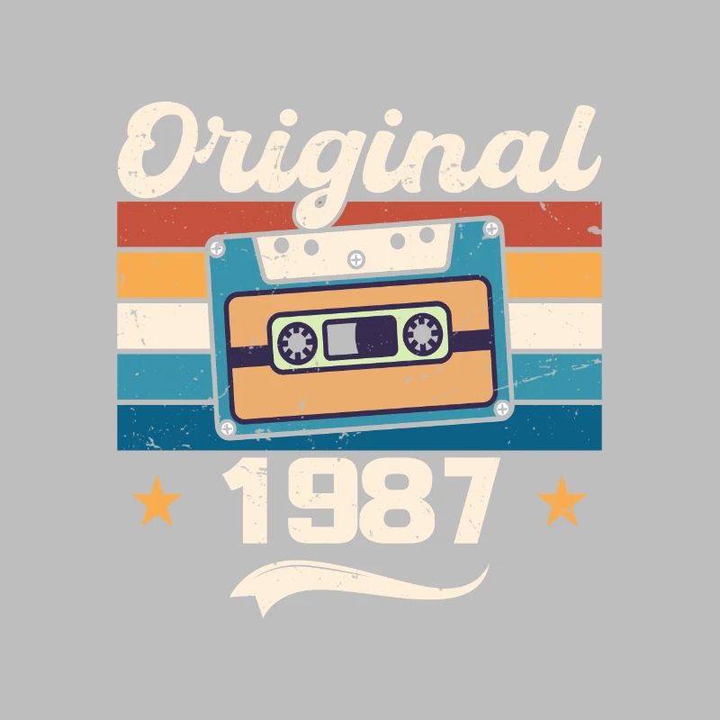 Born Gift Original 1987 Gift Idea 1987