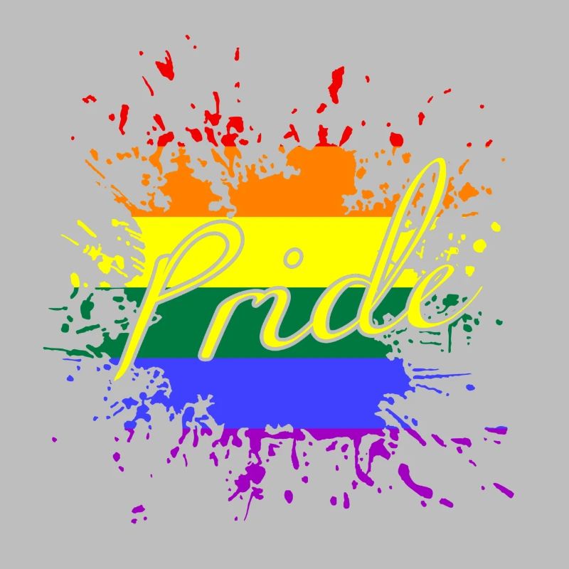 LGBTQ CSD PRIDE MONTH REGENBOGEN SPLASH