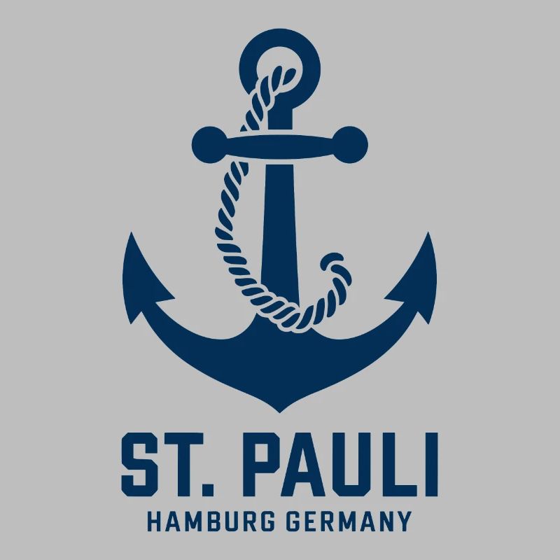 St. Pauli Hamburg Anker Reeperbahn