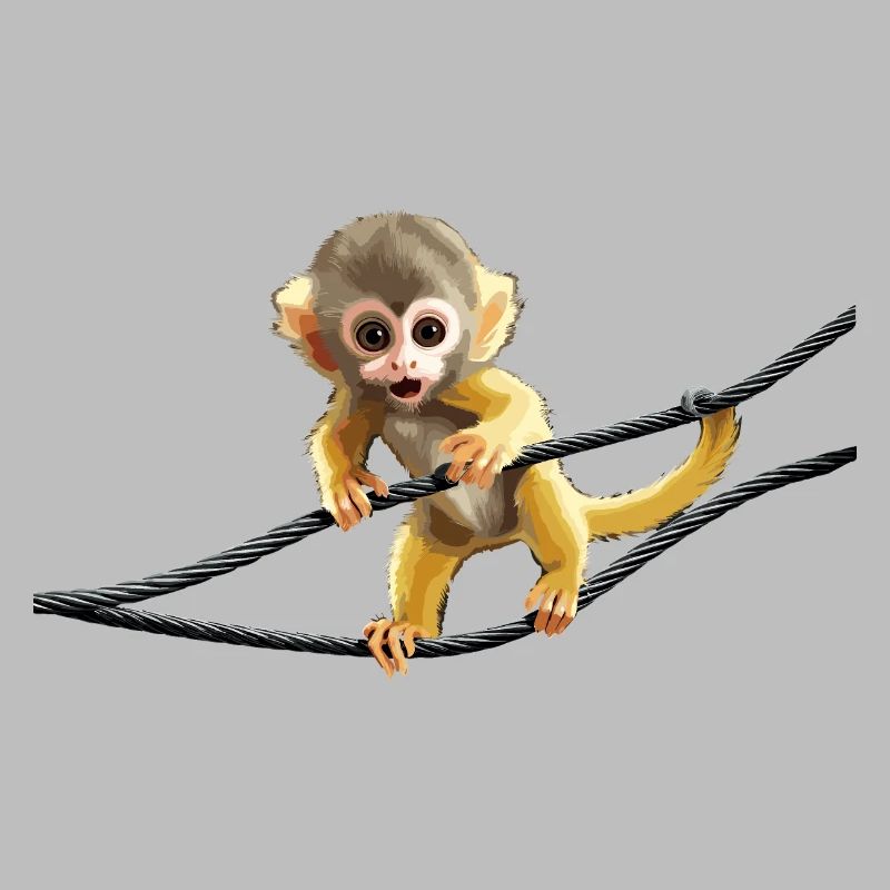 Écureuil singe Écureuil singe singe singe bébé