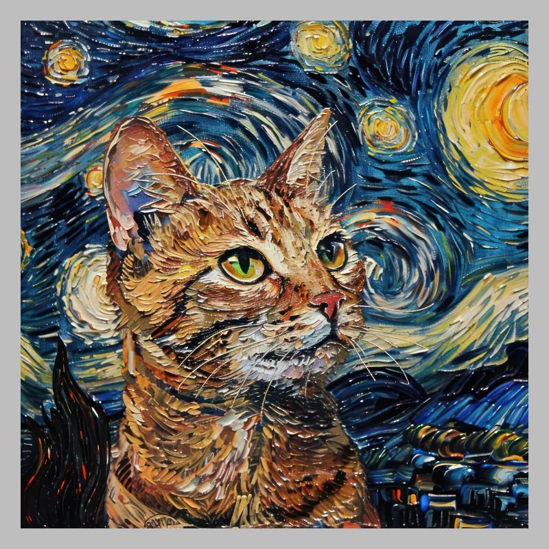 Chat, Motif De Chat