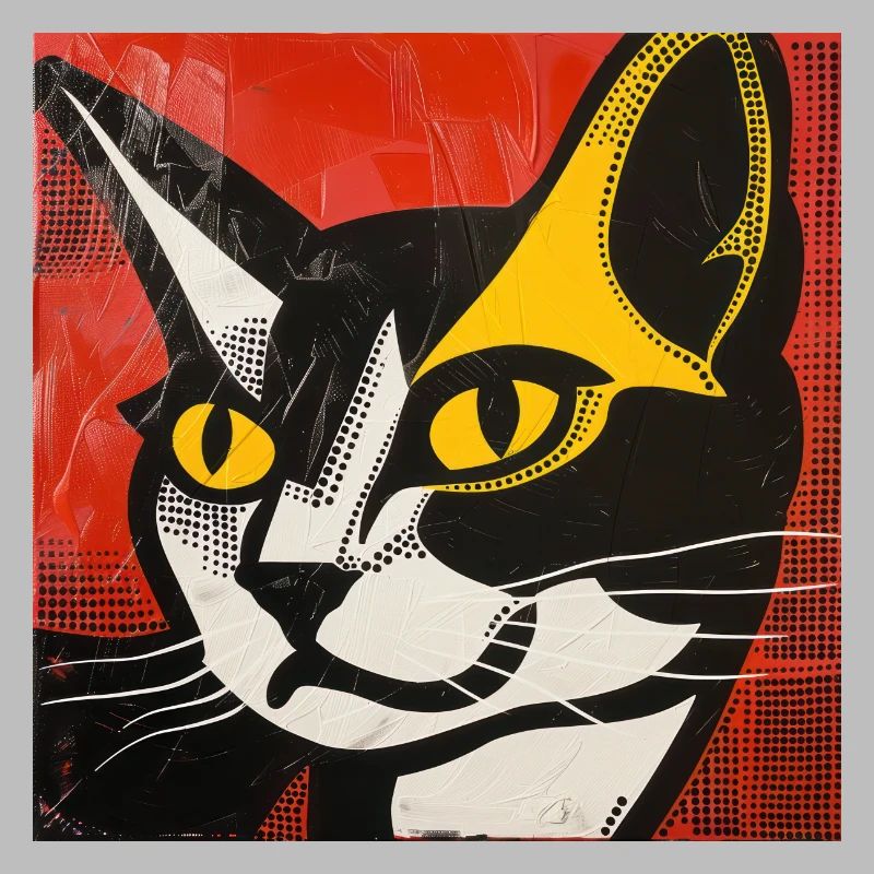 Katze, katzenmotiv, comic, geschenk, geschenkideen