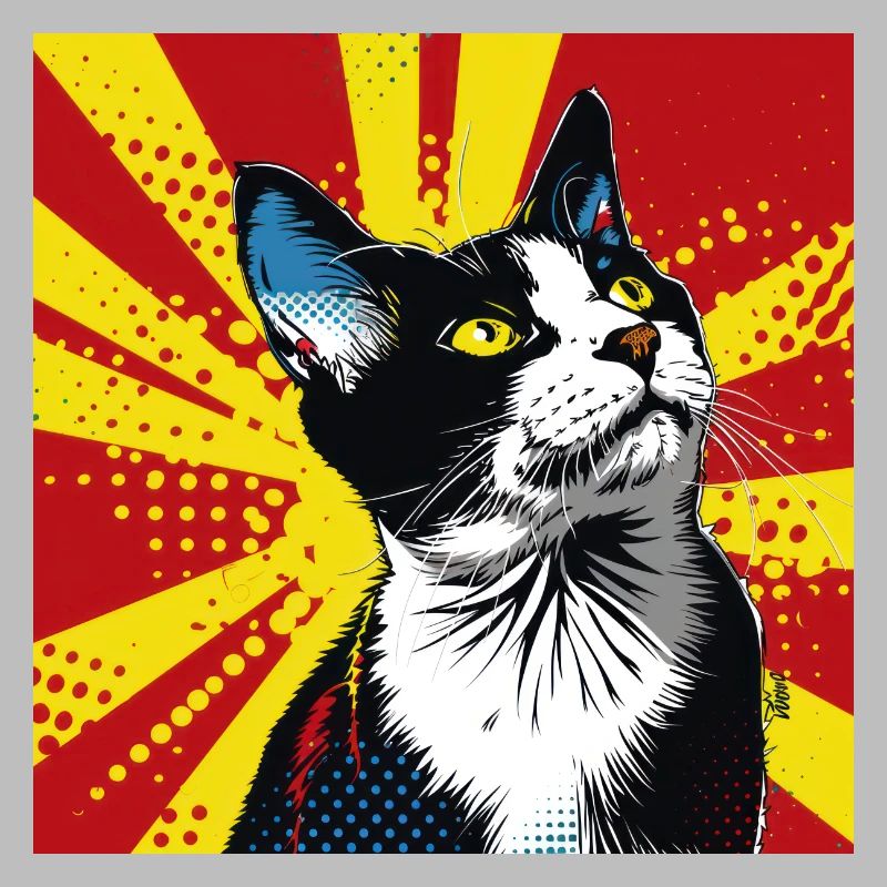 Chat, Motif De Chat