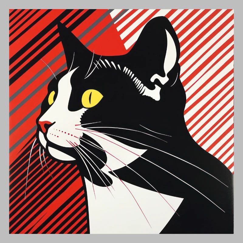 Chat, Motif De Chat