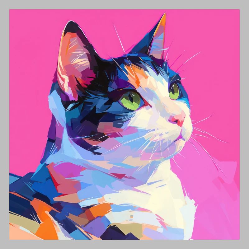 Chat, Motif De Chat