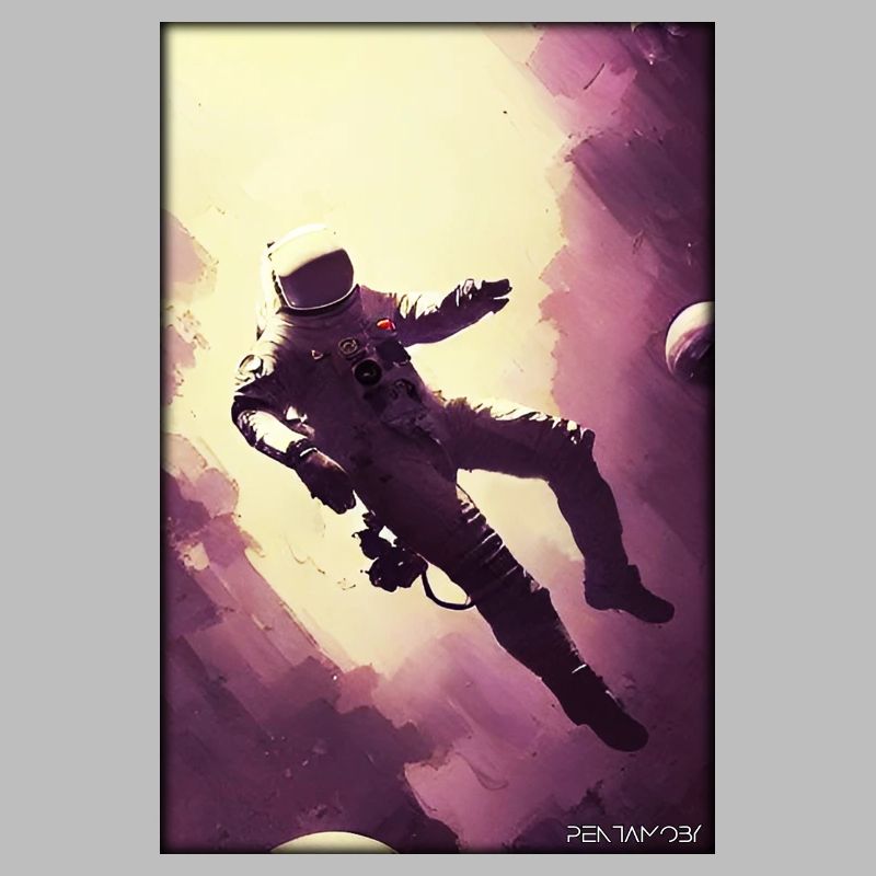 Astronaut Future Sci-Fi Technology