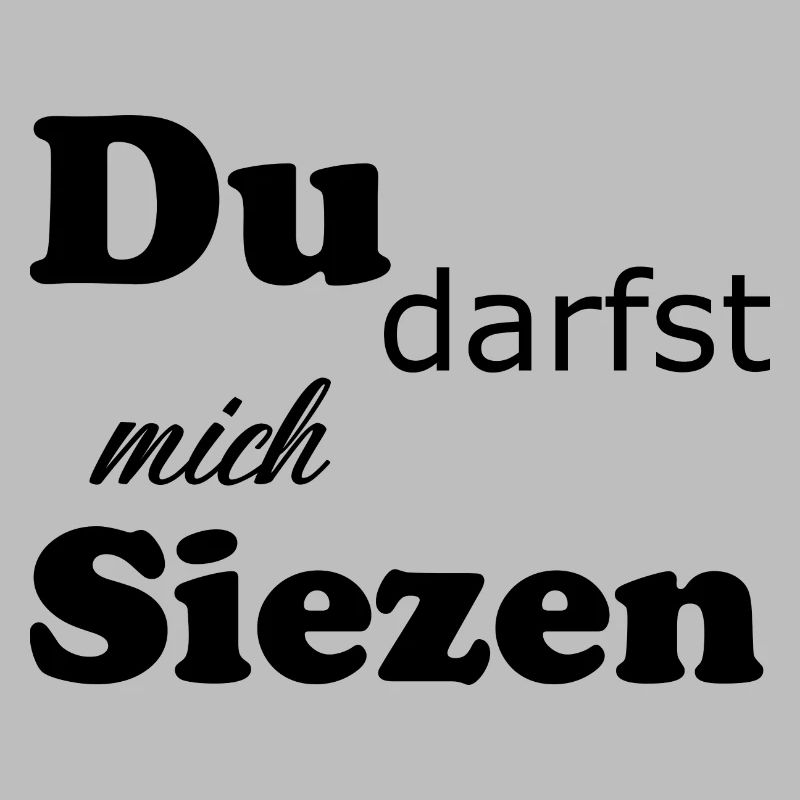 Du darfst mich Siezen Geschenk Geschenkidee