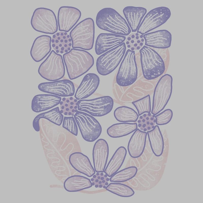 Lavender Bloom Blumenmuster