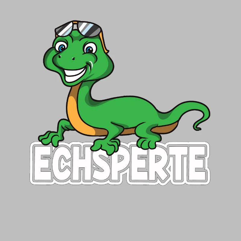 Echsperte Echse Reptilien Eidechse Experte Spruch