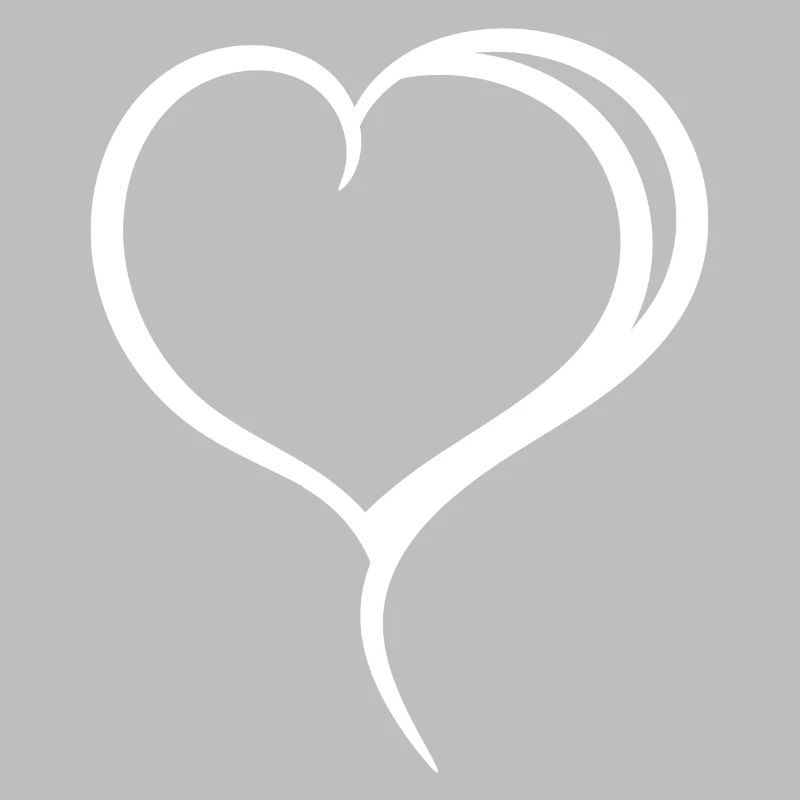 White Heart Simple