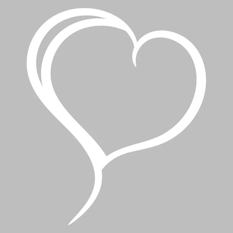 Plain White Heart