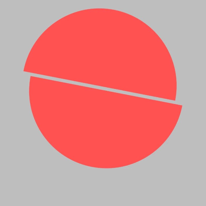 Half Circles Red Design