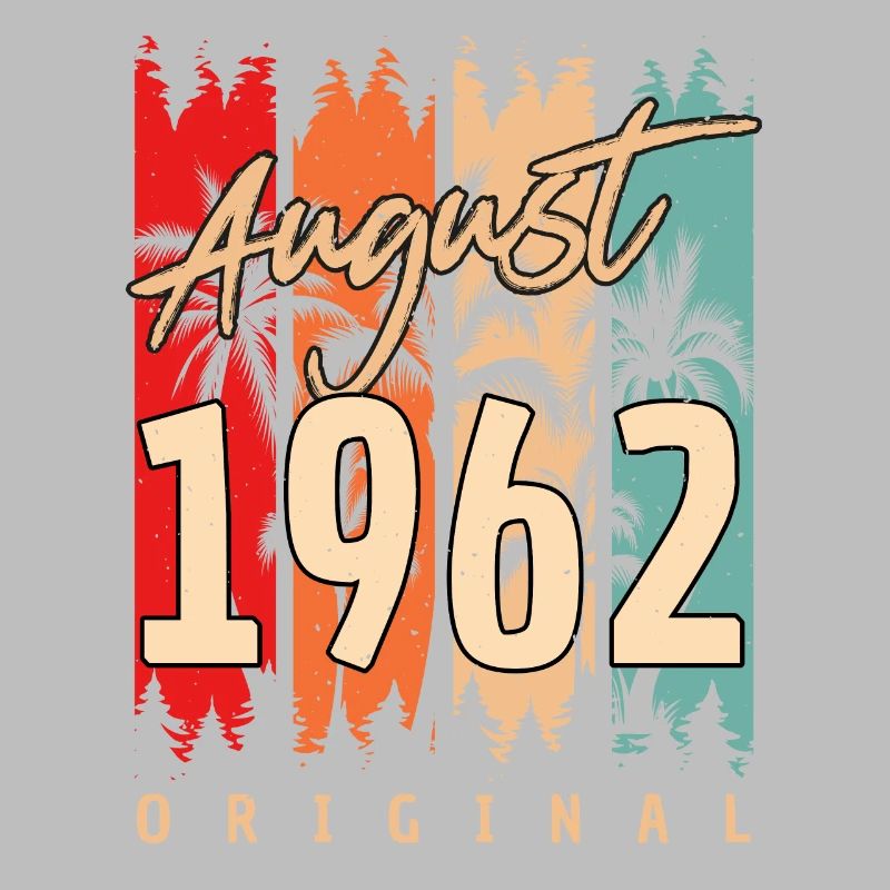 1962 Im August 60.Geburtstag