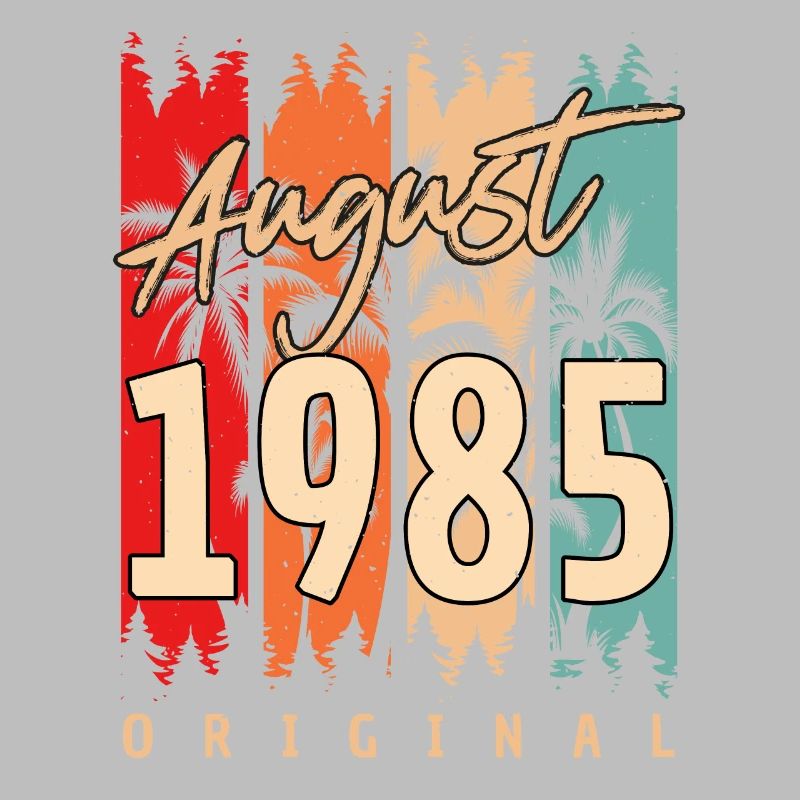 Idée cadeau pour août 1985