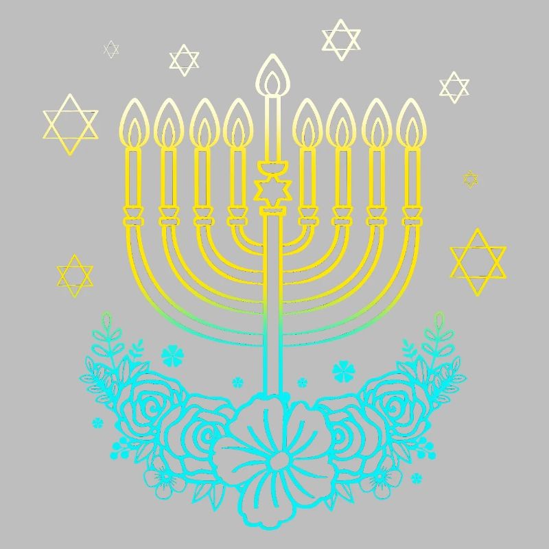 Hanoukka Hanoukka Hanoukka Hanouka Menorah