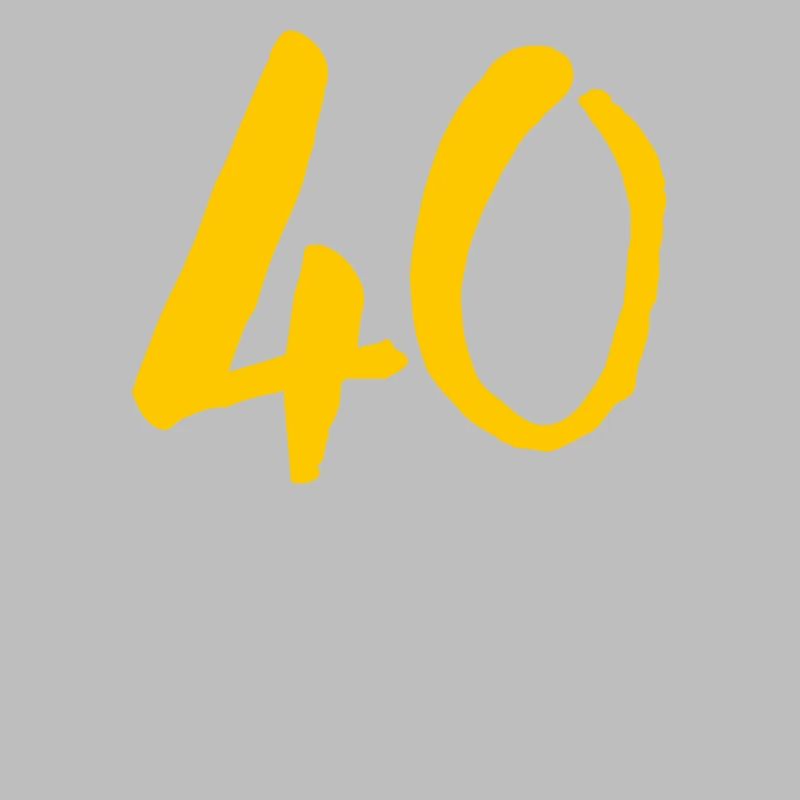 40 runder Geburtstag vierzig