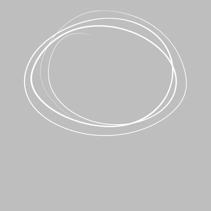 Cercle blanc abstrait