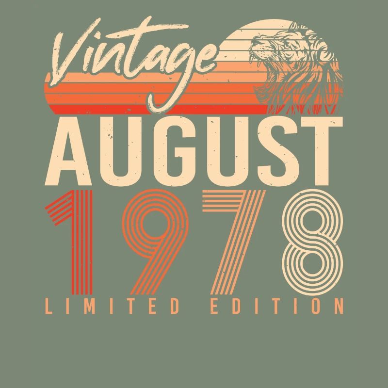 Août 1978 Idée cadeau