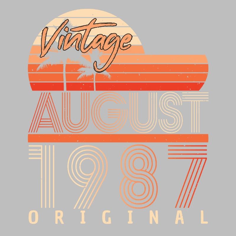 Août 1987 Idée cadeau