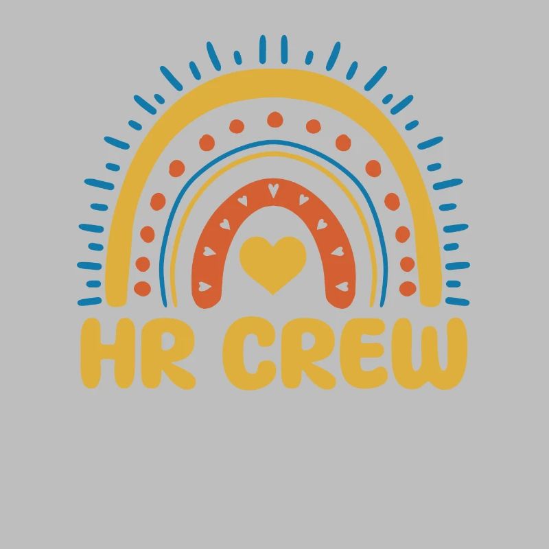 HR Crew Boho Regenbogen Human Resources