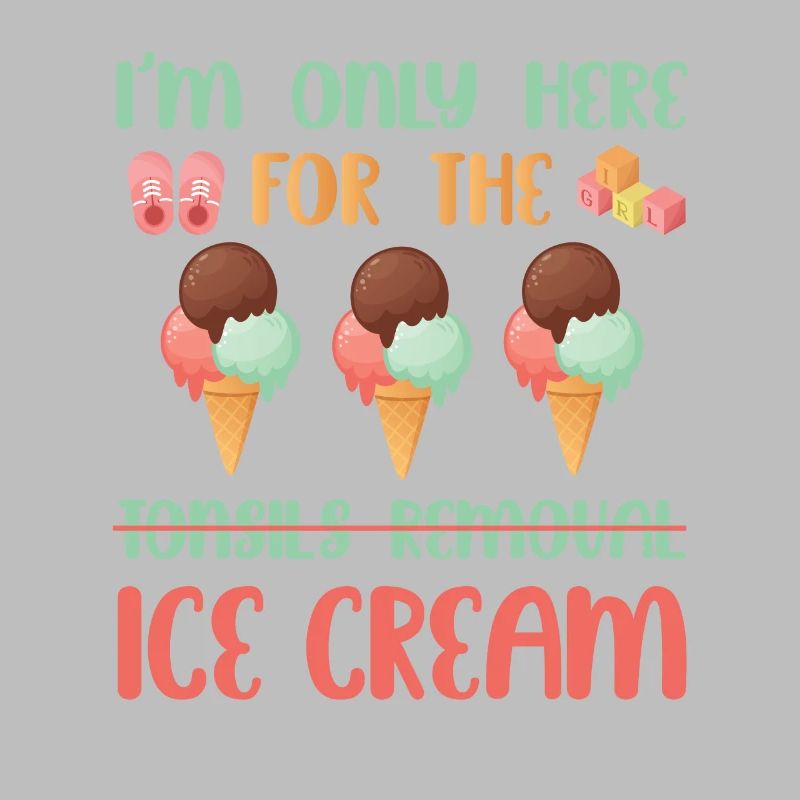 Operation zur MaTonsillektomie Und Eiscreme