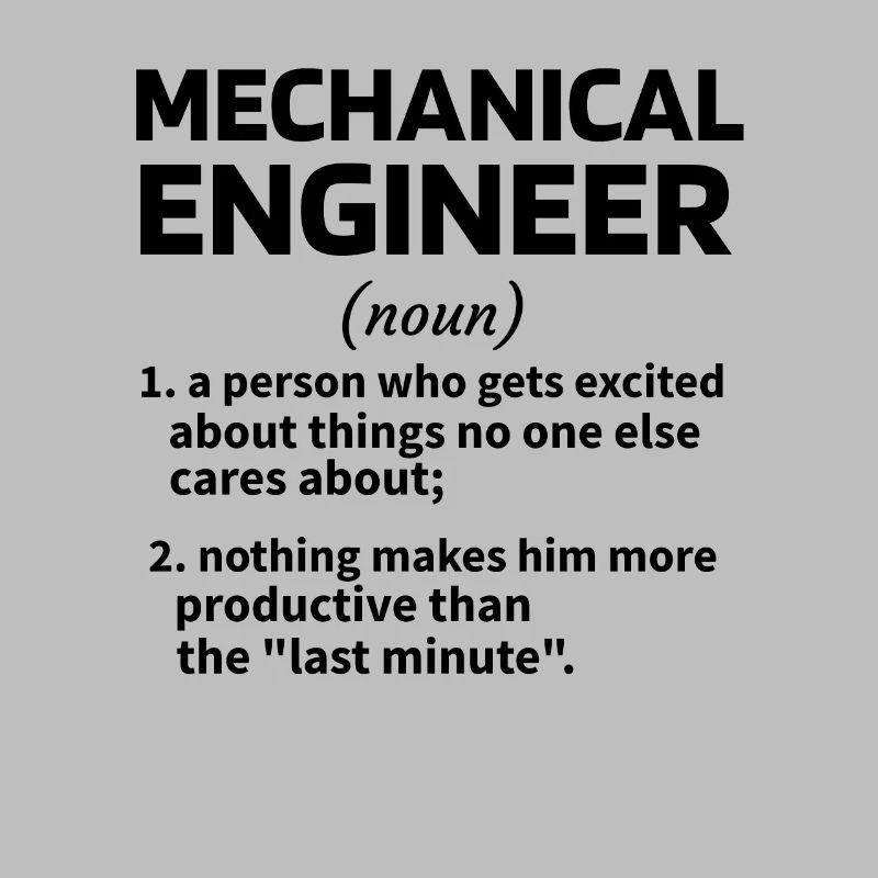Mechanical Engineer Gift Mechanical Engineering Student