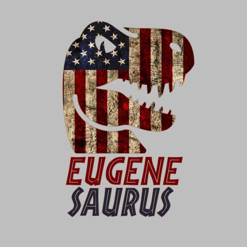 Patriotique Eugene Dinosaur Eugenesaurus