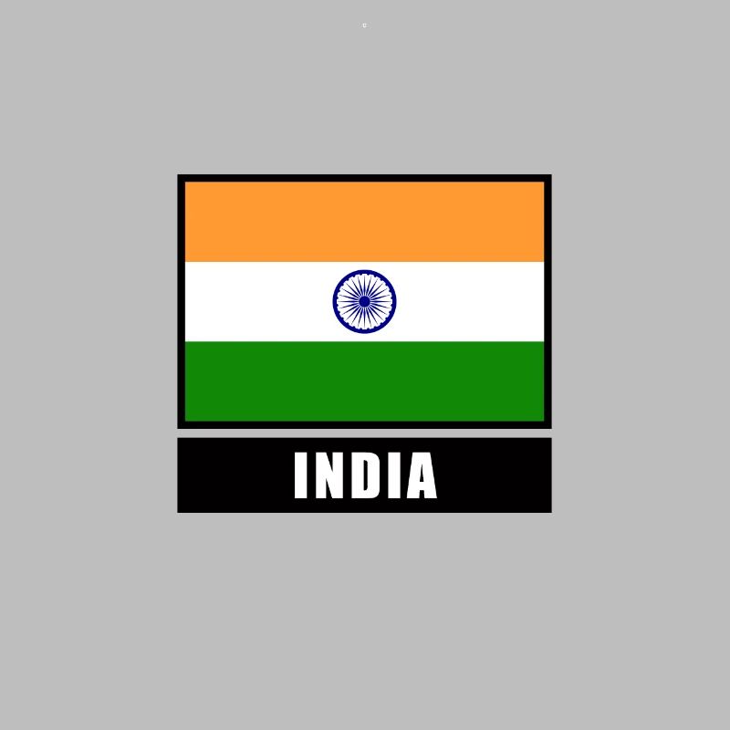 Inde Drapeau indien drapeau